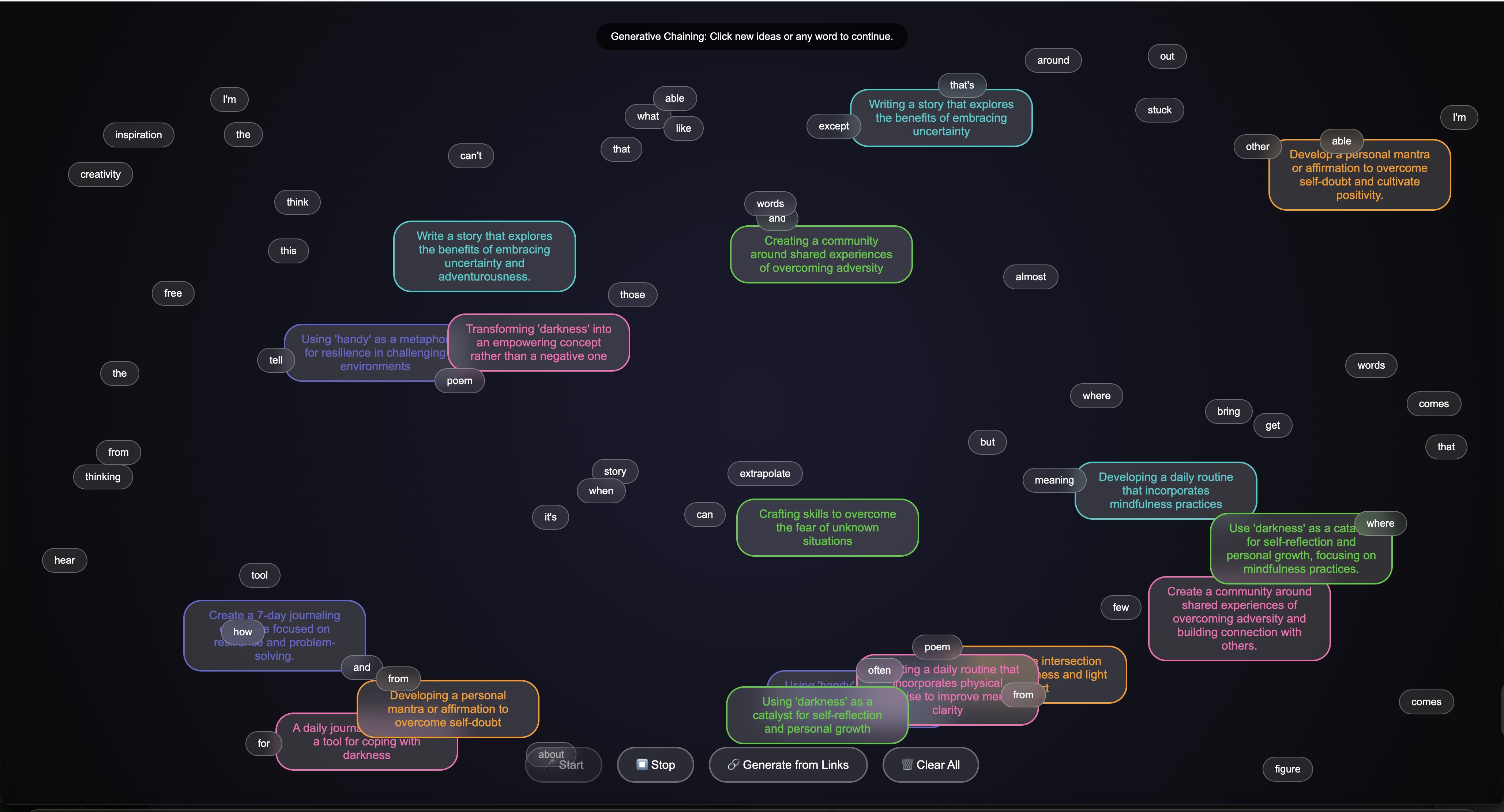 AI Spark: Offline-First Web App Generator screenshot