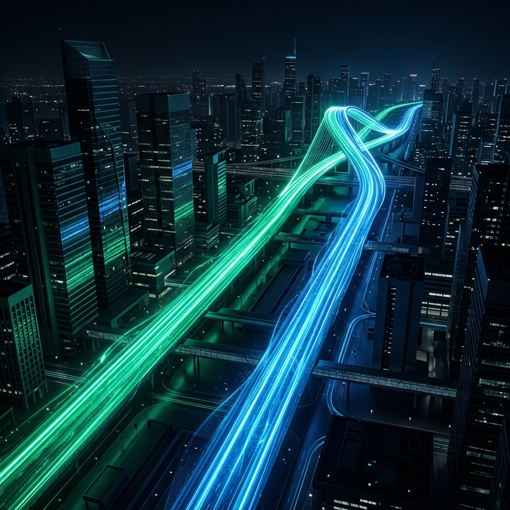 Parallel Divergent AI Strategies Bridged Together